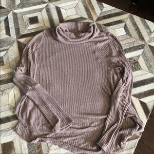 FREE PEOPLE High-Low Long Sleeved Pullover/Tunic S